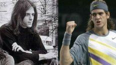 El parecido de Del Potro con el tecladista de Pink Floyd. El parecido de Del Potro con el tecladista de Pink Floyd.