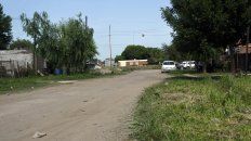El lugar donde ocurrió el femicidio El lugar donde ocurrió el femicidio