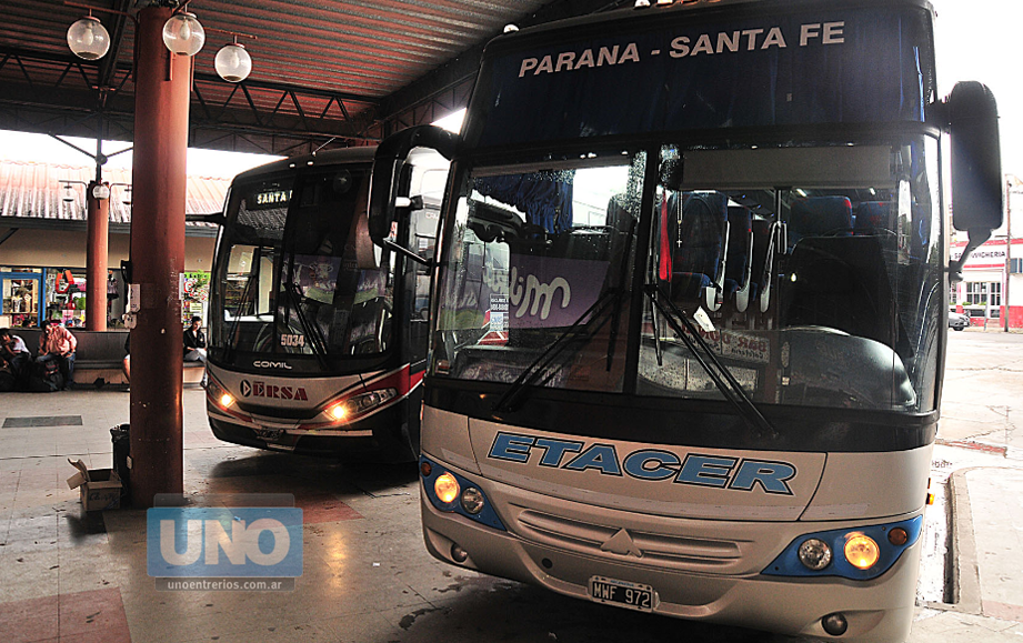 Los colectivos entre las dos ciudades no circularán. 