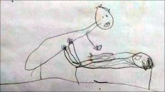 una nena revela en un dibujo el abuso sexual de un pastor una nena revela en un dibujo el abuso sexual de un pastor