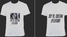ya venden remeras con la frase: yo, cristina, pelotudo ya venden remeras con la frase: yo, cristina, pelotudo