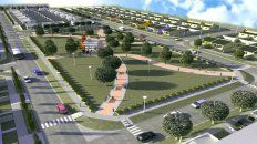 Proyecto. La planificación presenta una gran plaza central. Proyecto. La planificación presenta una gran plaza central.