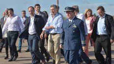 Macri. El Presidente llegando al aeropuerto de Paraná, el 15 de abril de 2016. Macri. El Presidente llegando al aeropuerto de Paraná, el 15 de abril de 2016.