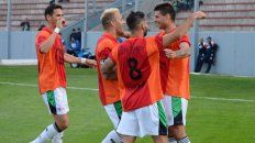 Corulo fue el verdugo de Atlético Paraná. Foto Twitter Estudiantes de San Luis. Corulo fue el verdugo de Atlético Paraná. Foto Twitter Estudiantes de San Luis.