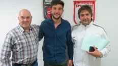 Sandona llegó a Patronato a préstamo por un año con una opción de compra. (Gentileza Prensa Patronato) Sandona llegó a Patronato a préstamo por un año con una opción de compra. (Gentileza Prensa Patronato)