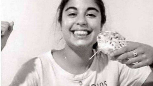 La víctima. Micaela fue asesinada en en Gualeguay a manos de Sebastián Wagner.