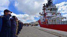 asi partia el buque sophie siem con el mini submarino a bordo hacia el area de busqueda del ara san juan asi partia el buque sophie siem con el mini submarino a bordo hacia el area de busqueda del ara san juan
