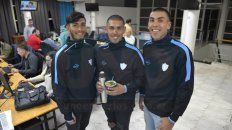 Los Retamoso: Jesús, Jorge y Octavio visitaron la redacción de UNO. Foto Mateo Oviedo Los Retamoso: Jesús, Jorge y Octavio visitaron la redacción de UNO. Foto Mateo Oviedo