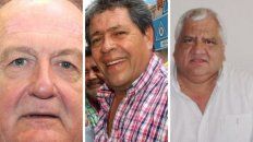 Sindicalistas. Daniel Ruberto, Walter Doronzoro y Hugo Permayú Sindicalistas. Daniel Ruberto, Walter Doronzoro y Hugo Permayú
