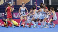 las leonas golearon a espana en el primer partido del mundial de hockey las leonas golearon a espana en el primer partido del mundial de hockey