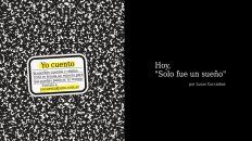yo cuento | solo fue un sueno yo cuento | solo fue un sueno