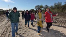 La recorrida. El intendente dijo que se enteró por los medios de la actividad oficial. La recorrida. El intendente dijo que se enteró por los medios de la actividad oficial.