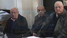 Jorge Rossi, David Vainstub y Miguel Torrealday, los acusados en el juicio por robo de bebés. Jorge Rossi, David Vainstub y Miguel Torrealday, los acusados en el juicio por robo de bebés.