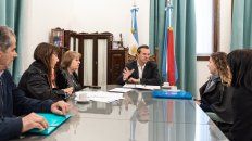El vicegobernador en la mesa de trabajo. El vicegobernador en la mesa de trabajo.