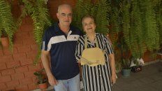 Afortunados. Roberto y Manuela celebraron con gran alegría. Afortunados. Roberto y Manuela celebraron con gran alegría.