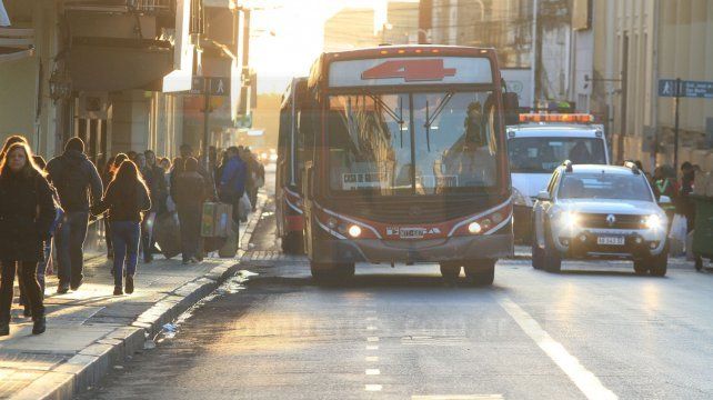 Estamos evaluando la posibilidad de hacer un corte en algún momento en el transporte público, durante una serie de días