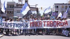 el reclamo de justicia por maka taborda se hizo sentir frente a tribunales el reclamo de justicia por maka taborda se hizo sentir frente a tribunales