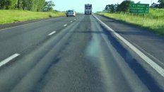 La autovía 14 a 15 kilómetros de Concepción del Uruguay. La autovía 14 a 15 kilómetros de Concepción del Uruguay.