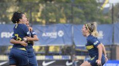 El festejo de las chicas de Boca Juniors. El festejo de las chicas de Boca Juniors.