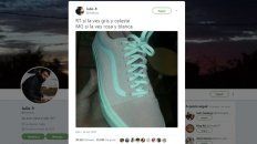 desafio viral: ¿de que color es esta zapatilla? desafio viral: ¿de que color es esta zapatilla?