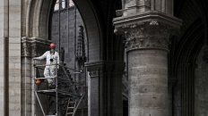Los trabajos de restauración del histórico edificio se ejecutan lentamente. Los trabajos de restauración del histórico edificio se ejecutan lentamente.