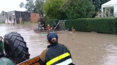 rosario del tala, la mas afectada por el temporal rosario del tala, la mas afectada por el temporal
