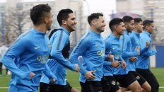 El enganche, Bebelo, se sumó a los entrenamientos. El enganche, Bebelo, se sumó a los entrenamientos.