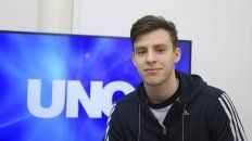 El base de 19 años pasó por la Redacción de UNO en Paraná donde estará de vacaciones. El base de 19 años pasó por la Redacción de UNO en Paraná donde estará de vacaciones.