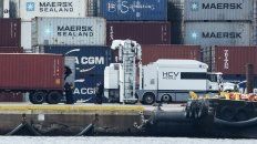 La carga pasó por Chile y siguió a Panamá, según las p La carga pasó por Chile y siguió a Panamá, según las p