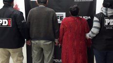 IMPUTADOS. Bibiana G,, de 59 años, y Sixto, de 83, fueron detenidos en un operativo el viernes. IMPUTADOS. Bibiana G,, de 59 años, y Sixto, de 83, fueron detenidos en un operativo el viernes.