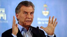 para macri, las retenciones deben desaparecer para macri, las retenciones deben desaparecer