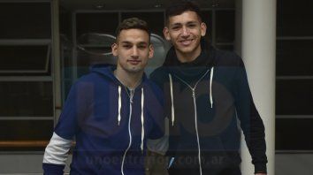 Ganarse un lugar. Barreto y Vázquez saben que será difícil, pero trabajan para poder sumar muchos minutos en la Superliga. Ganarse un lugar. Barreto y Vázquez saben que será difícil, pero trabajan para poder sumar muchos minutos en la Superliga.