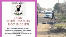 Villaguay se moviliza hoy por Anahí y María Páez Villaguay se moviliza hoy por Anahí y María Páez