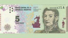 salen de circulacion los billetes de 5 pesos salen de circulacion los billetes de 5 pesos