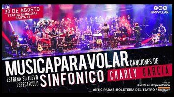 musica para volar sinfonico: canciones de charly garcia musica para volar sinfonico: canciones de charly garcia