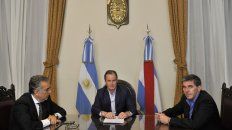 Bordet firmó ayer la presentación judicial para presentar en la Corte Suprema. Bordet firmó ayer la presentación judicial para presentar en la Corte Suprema.