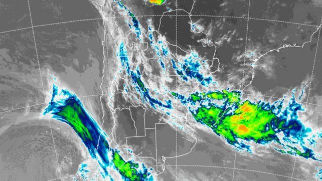 Entre Ríos incluida en alerta meteorológico por tormentas fuertes