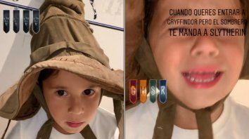 la angustia de mateo messi luego de probarse el sombrero de harry potter la angustia de mateo messi luego de probarse el sombrero de harry potter