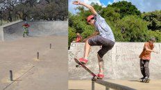 el skatepark no pega una: robaron la baranda el skatepark no pega una: robaron la baranda