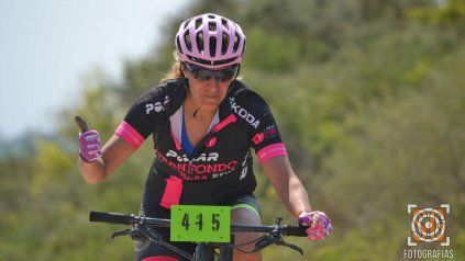 Carina Olalla ganó en la general damas en 55 KM. Carina Olalla ganó en la general damas en 55 KM.