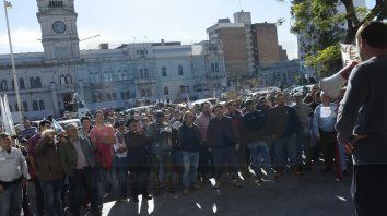 En tribunales. La última protesta de los ruralistas había sido en mayo. En tribunales. La última protesta de los ruralistas había sido en mayo.