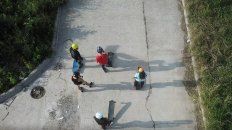 La salida tomada con el drone. La salida tomada con el drone.