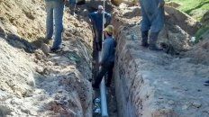 instalaron casi 4.000 metros de nueva red de agua potable instalaron casi 4.000 metros de nueva red de agua potable