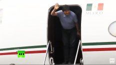 Evo Morales llegó a México en asilo político Evo Morales llegó a México en asilo político