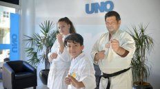 Los representantes de Paraná se subieron al podio Los representantes de Paraná se subieron al podio