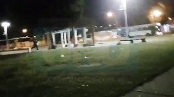 Máxima tensión. En medio de la balacera, hubo corridas, gritos y desesperación Máxima tensión. En medio de la balacera, hubo corridas, gritos y desesperación