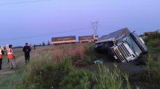 otro choque en la 14 con vuelco otro choque en la 14 con vuelco