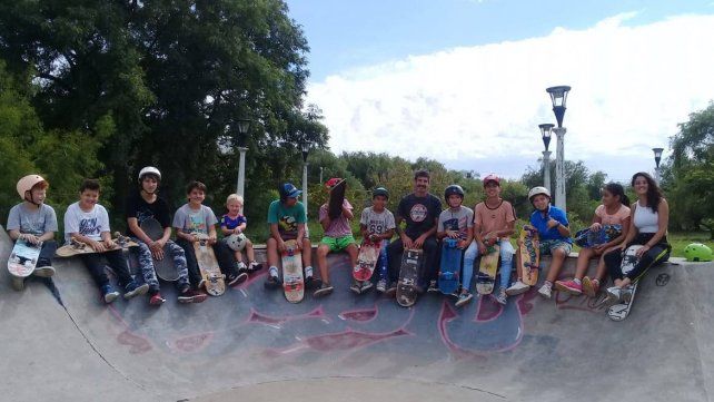 Una escuelita de skate inclusiva y autogestiva.