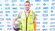 Elías Galeano, uno de los trabajadores de Camos Rápido. Elías Galeano, uno de los trabajadores de Camos Rápido.