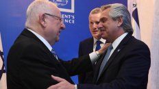 fernandez en israel compartio una cena con mandatarios fernandez en israel compartio una cena con mandatarios